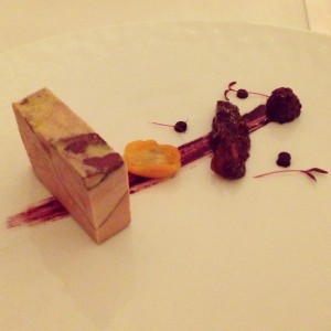 Terrine of foie gras